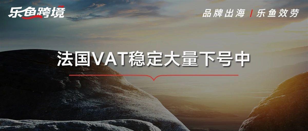 好消息：法国VAT稳定、大量下号中！